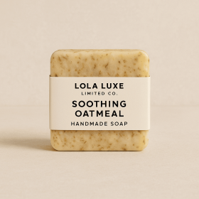Soothing Oatmeal Exfoliating Handmade Soap
