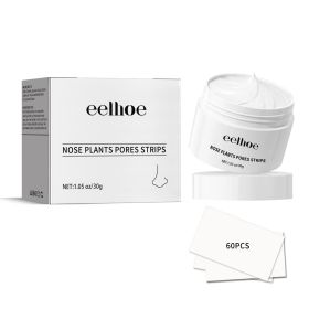 Blackhead Cleansing Cream Exfoliating, Cleaning And Repairing Pores Solve Skin Oil, Blackhead And Acne Problems Peel-off Nose Patch (Option: 4pc)