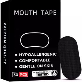 30Pcs Mouth Tape Sleeping Keep Mouth Close Prevent Snoring Gentle Sleep Strip for Home Travel Mouth Tape Mouth Tape for Sleeping (Color: 60pcs)