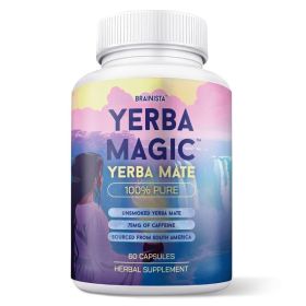 YerbaMate Capsule Nutri Support Aiding energy balance metabolic rhythms Complementing active lifestyles with South American herbs YerbaMateNutrit (bottle: five bottle)